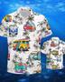 Camping - Surfing Ocean Hawaiian Shirt, Summer Gift, Hawaiian Shirts For Men, Aloha Beach Shirt Summer Gifts