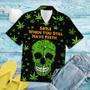 Cannabis Leaf Smile When You Still Have Teeth Hawaiian Shirt, Short Sleeve Hawaiian Aloha Shirt For Men And Women Summer Gifts