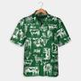 Cattle Pattern Blue, Red, Green Hawaiian Shirt, Summer Gift, Short Sleeve Aloha Beach Shirt Summer Gifts