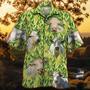 Charolais Cattle Hawaiian Shirt, Vintage Farm Hawaiian Shirts For Men, Animals Button Down Mens Hawaiian Shirts Summer Gifts