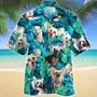 Chinese Crested Dog Lovers Gift Summer Beach Palm Tree Hawaiian Shirt Summer Gifts