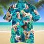 Chinese Crested Dog Lovers Gift Summer Beach Palm Tree Hawaiian Shirt Summer Gifts