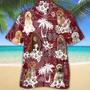 Cockapoo Red Hawaiian Shirt, Gift For Dog Lover Shirts, Animal Summer Shirts, Hawaiian Shirt Men Summer Gifts