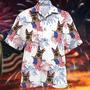 Cool German Shepherd White Of July Hawaiian Shirt Summer Gifts