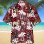 Coonhound Red Hawaiian Shirt, Gift For Dog Lover Shirts, Animal Summer Shirts, Hawaiian Shirt Men Summer Gifts