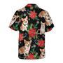 Corgi With Christmas Plants Hawaiian Shirt Gift For Dog Owners Summer Gifts