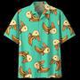 Crazy Duck Background Hawaiian Shirt Summer Gifts