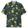 Curling Beer Hawaiian Shirt Summer Gifts