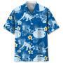 Curling Blue Nature Hawaiian Shirt Summer Gifts