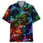 Curling Color Hawaiian Shirt Summer Gifts