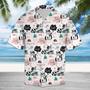 Cute Cat Say Meow Activities Of A Day Pattern Hawaiian Shirt Summer Gifts