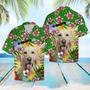 Cutest Golden Retriever Enjoy Summer Party Hawaiian Shirt, Summer Dog Hawaiian Shirt Summer Gifts