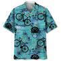 Cycling Blue Beach Hawaiian Shirt Summer Gifts