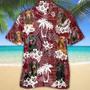 Dachshund Red Hawaiian Shirt, Gift For Dog Lover Shirts, Animal Summer Shirts, Hawaiian Shirt Men Summer Gifts