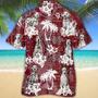 Dalmatian Red Hawaiian Shirt, Gift For Dog Lover Shirts, Animal Summer Shirts, Hawaiian Shirt Men Summer Gifts