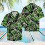 Dinosaur In Deep Forest Design Hawaiian Shirt Summer Gifts