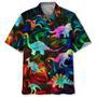 Dinosaurs Color Hawaiian Shirt Summer Gifts