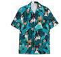 Dog Boston Terrier Pattern Short Tall Hawaiian Shirt, Button Up Aloha Shirt For Men, Women Summer Gifts