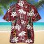 Dutch Shepherd Red Hawaiian Shirt, Gift For Dog Lover Shirts, Animal Summer Shirts, Hawaiian Shirt Men Summer Gifts