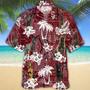 Dutch Shepherd Red Hawaiian Shirt, Gift For Dog Lover Shirts, Animal Summer Shirts, Hawaiian Shirt Men Summer Gifts