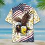 Eagle Glasses Tasty Beer Pattern Hawaiian Shirt Summer Gifts