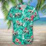 Elephant Awesome Tropical Jungle Design Hawaiian Shirt Summer Gifts