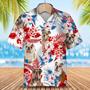 English Bulldog Hawaiian Shirt, Summer Aloha Shirt, Men Hawaiian Shirt, Gift For Summer Summer Gifts