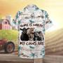 Farmer Cow Home Is Where My Cows Are Hawaiian Shirt Summer Gifts