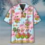 Flamingo Hawaiian Shirt, Summer Hawaiian Shirt For Men And Women Summer Gifts