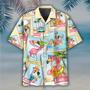 Flamingo Hawaiian Shirt, Summer Hawaiian Shirt For Men And Women Summer Gifts