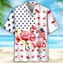 Flamingo Of July Hawaiian Shirt - Independence Day Is Coming, Hawaiian Shirt For Men Summer Gifts