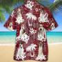 Fox Terrier Red Hawaiian Shirt, Gift For Dog Lover Shirts, Animal Summer Shirts Summer Gifts