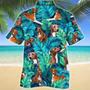 Gift For Azawakh Dog Lovers Summer Beach Palm Tree Hawaiian Shirt Summer Gifts