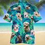 Glen Of Imaal Terrier Dog Lovers Blue And Green Leave Hawaiian Shirt Summer Gifts