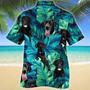 Great Dane Hawaiian Shirt, Dog Lover Hawaiian Shirts For Men - Summer Button Down Mens Hawaiian Shirts Short Sleeve Summer Gifts