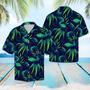 Green Snake Crawling On The Ground Hawaiian Shirt For Men And Women Summer Gifts