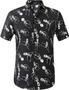 Halloween Shirts For Men, Skeleton Shirt Pumpkins Halloween Hawaiian Shirt Summer Gifts