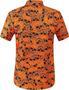 Halloween Shirts For Men, Skeleton Shirt Pumpkins Halloween Hawaiian Shirt Summer Gifts