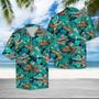 Hiding Crocodiles Tropical Palm Leaves Summer Vacation Gift Ideal Hawaiian Shirt Summer Gifts