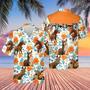 House Hibiscus Floral Hawaiian Shirt Summer Gifts