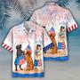 Labrador Hawaiian Shirt- Independence Day Hawaiian Shirt, Usa Patriotic Hawaiian Shirt Summer Gifts