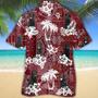 Labrador Red Hawaiian Shirt, Gift For Dog Lover Shirts, Labrador Beach Shirt, Men's Hawaiian Shirt Summer Gifts