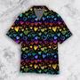 Leopard Skin With Rainbow Color Lgbt Hawaiian Shirt, Rainbow Shirt, Pride Shirt, Lgbt Shirt Summer Gifts