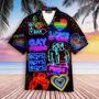 Lgbt Gay Pride Month Aloha Hawaiian Shirts, Lgbt Pride Shirt, Love Is Love Shirt Summer Gifts