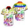 Lgbt Pride Love Is Love Vivid Hawaiian Shirt Summer Gifts