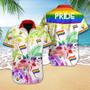 Lgbt Pride Love Is Love Vivid Hawaiian Shirt Summer Gifts