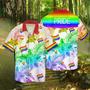 Lgbt Summer Vacation Hawaiian Shirt, Rainbow Shirt, Pride Shirt, Lgbt Shirt Summer Gifts