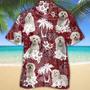 Maltese Hawaiian Shirt, Gift For Dog Lover Shirts, Maltese Beach Shirt, Men's Hawaiian Shirt Summer Gifts