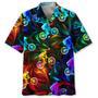 Mountain Bike Color Hawaiian Shirt Summer Gifts