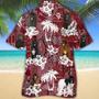 Newfoundland Hawaiian Shirt, Gift For Dog Lover Shirts, Men's Hawaiian Shirt, Summer Hawaiian Aloha Shirt Summer Gifts